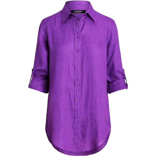 Classic Shirts Collection , female, Sizes: M, XL - Ralph Lauren - Modalova