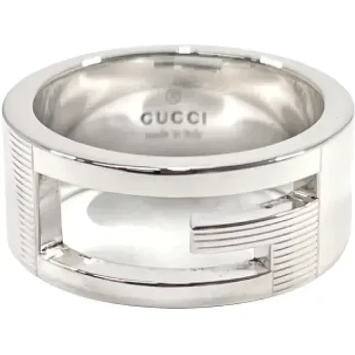 Pre-owned Silber ringe - Gucci Vintage - Modalova