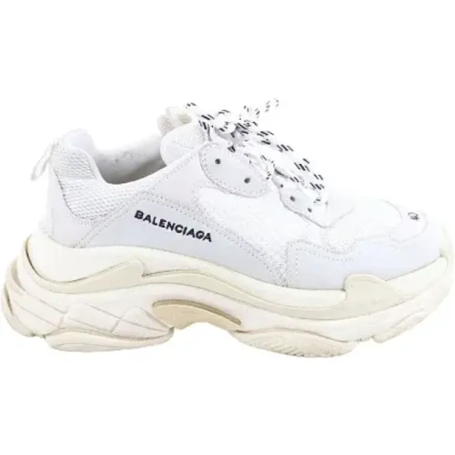 Pre-owned Fabric sneakers , male, Sizes: 8 UK - Balenciaga Vintage - Modalova