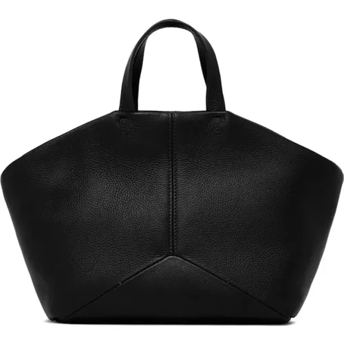 Vintage Leather Bag with Zip Closure , female, Sizes: ONE SIZE - Gianni Chiarini - Modalova