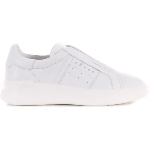 Weiße Sneakers H580 , Herren, Größe: 42 1/2 EU - Hogan - Modalova