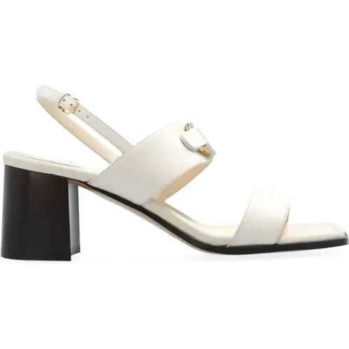 Leather Sandals Elegant Style , female, Sizes: 6 1/2 UK, 3 UK - Salvatore Ferragamo - Modalova