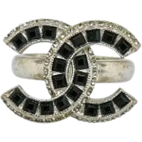 Pre-owned Metal rings , female, Sizes: ONE SIZE - Chanel Vintage - Modalova