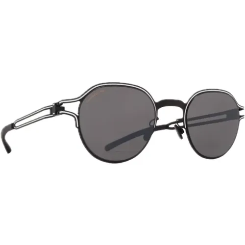 Circular Stainless Steel Sunglasses , male, Sizes: ONE SIZE - Mykita - Modalova