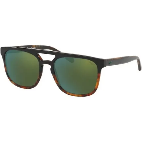 Braune Sonnenbrille für Männer - Ralph Lauren - Modalova