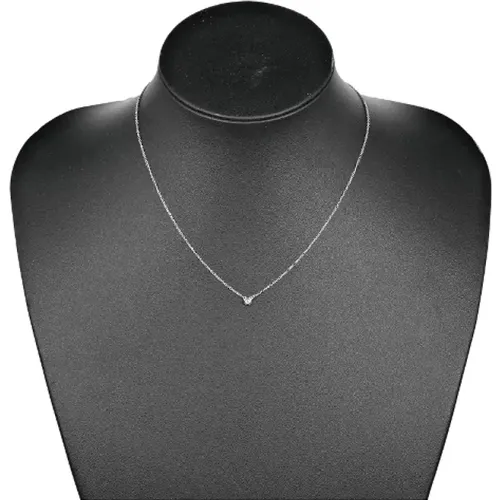 Pre-owned Silver necklaces , female, Sizes: ONE SIZE - Tiffany & Co. Pre-owned - Modalova