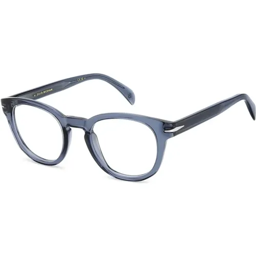 Blaue DB 1052 PJP Sonnenbrille , unisex, Größe: 49 MM - Eyewear by David Beckham - Modalova