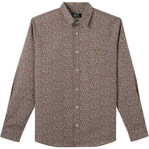 Shirts , male, Sizes: S, M, L, XL - A.p.c. - Modalova