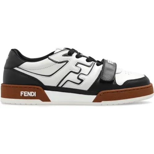 ‘Match’ sneakers , female, Sizes: 3 1/2 UK, 3 UK, 2 1/2 UK - Fendi - Modalova