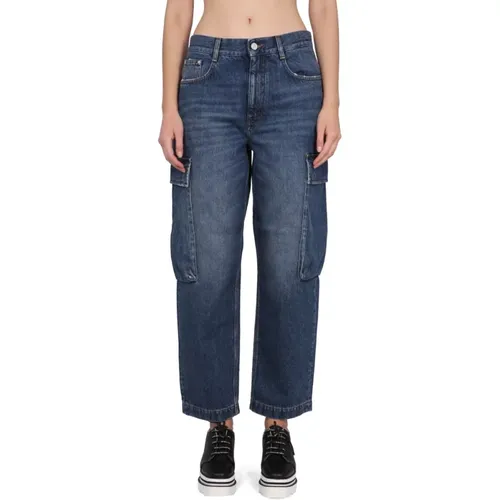 Cargo Jeans mit Knopfverschluss - Stella Mccartney - Modalova