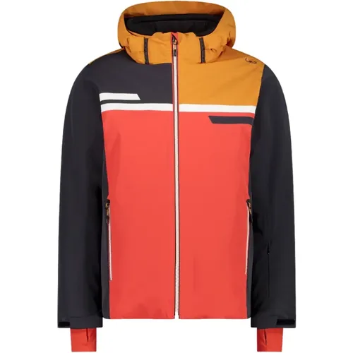 Men Color Block Ski Jacket , male, Sizes: 2XL - CMP - Modalova
