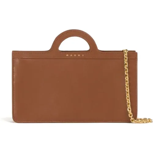 Tropicalia Wallet with Bag Design , female, Sizes: ONE SIZE - Marni - Modalova