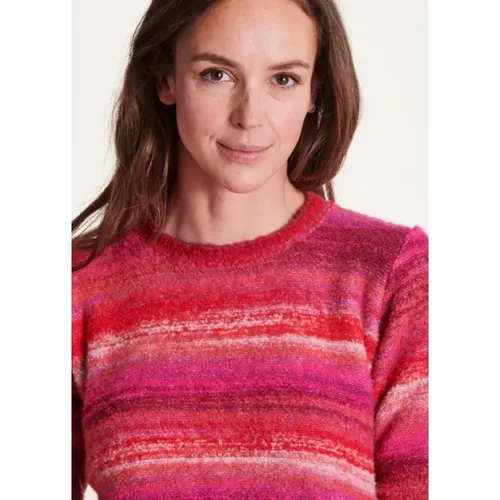 Gestreifter Multicolor Pullover - La Fée Maraboutée - Modalova