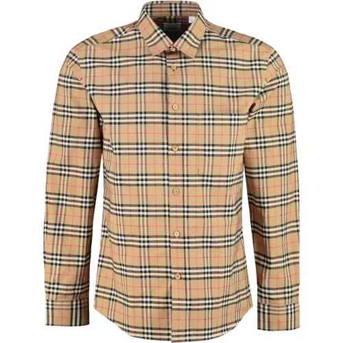 Blusen & Shirts , Herren, Größe: L - Burberry - Modalova