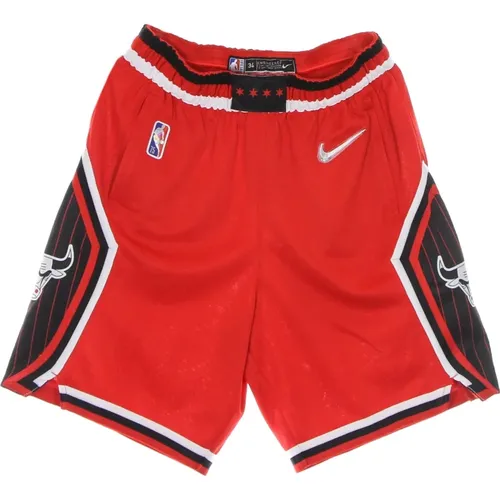 Chicago Bulls Basketball Shorts , male, Sizes: XL - Nike - Modalova