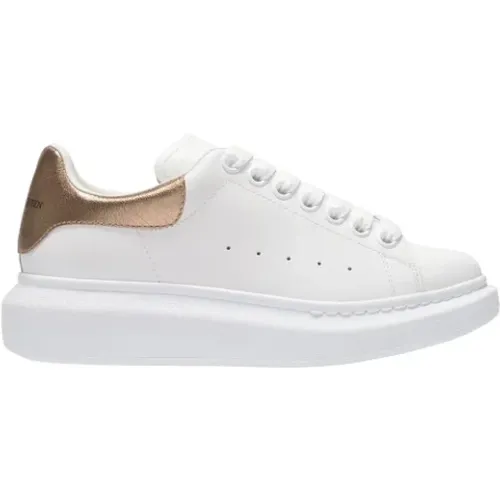 Leather sneakers , female, Sizes: 8 UK - alexander mcqueen - Modalova