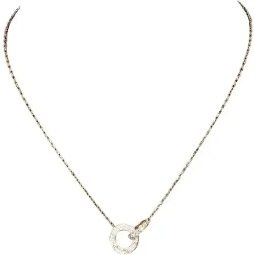 Pre-owned Rose Gold necklaces , female, Sizes: ONE SIZE - Cartier Vintage - Modalova