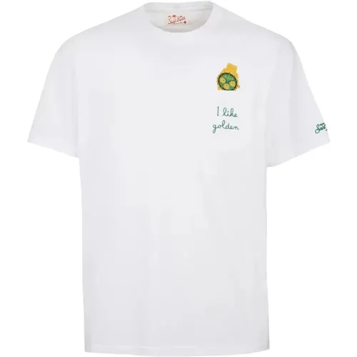 T-shirts and Polos , male, Sizes: 2XL - MC2 Saint Barth - Modalova