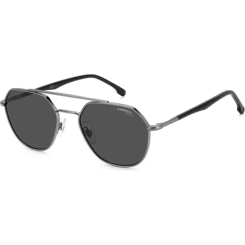 S Sonnenbrillen in Dark Ruthenium/Grey , Herren, Größe: 53 MM - Carrera - Modalova