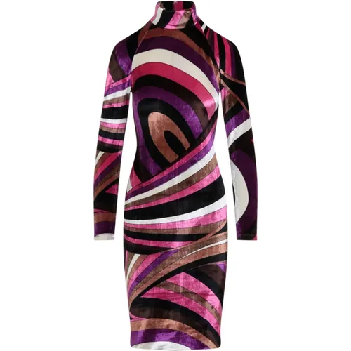 Multicolour Dress for Women , female, Sizes: S, M - EMILIO PUCCI - Modalova