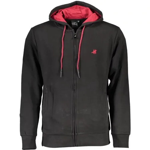 Logo Bestickter Kapuzenpullover , Herren, Größe: M - U.S. Polo Assn. - Modalova