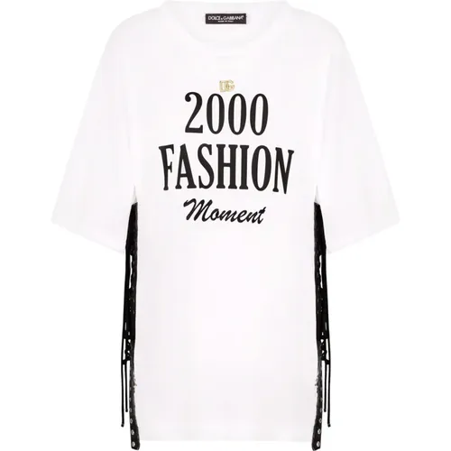 Fashion 2000 T-Shirt , female, Sizes: S - Dolce & Gabbana - Modalova