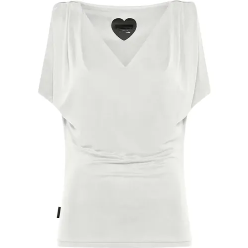 MM V-Neck T-Shirt , female, Sizes: XS - RRD - Modalova