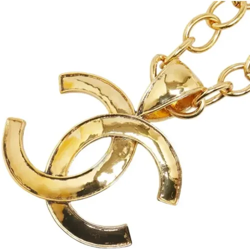 Pre-owned Metal chanel-jewelry , female, Sizes: ONE SIZE - Chanel Vintage - Modalova