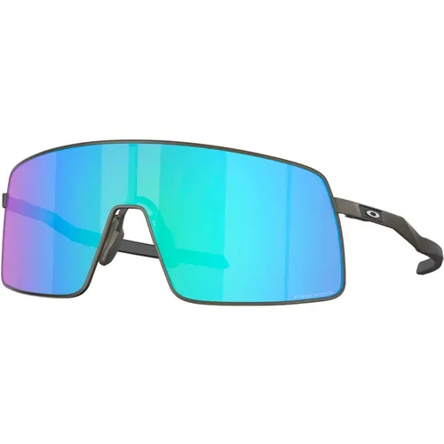 Sutro TI Sunglasses Satin Lead Prizm , male, Sizes: 36 MM - Oakley - Modalova