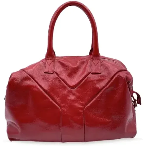 Pre-owned Leather handbags , female, Sizes: ONE SIZE - Yves Saint Laurent Vintage - Modalova