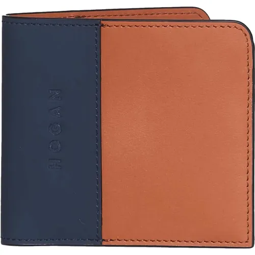 Mens Accessories Wallets Blu Noos , male, Sizes: ONE SIZE - Hogan - Modalova