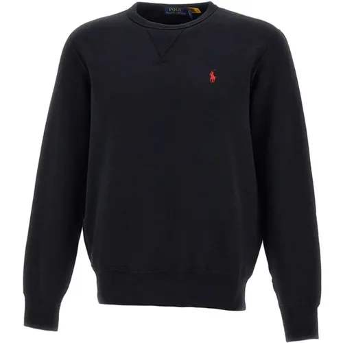 Schwarze Pullover von Polo , Herren, Größe: M - Ralph Lauren - Modalova