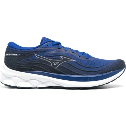 Mesh Panel Sneakers , male, Sizes: 7 1/2 UK, 10 UK, 8 UK, 6 UK - Mizuno - Modalova