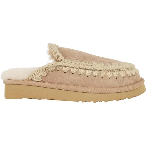 Stitching Eskimo Clog , Damen, Größe: 39 EU - Mou - Modalova