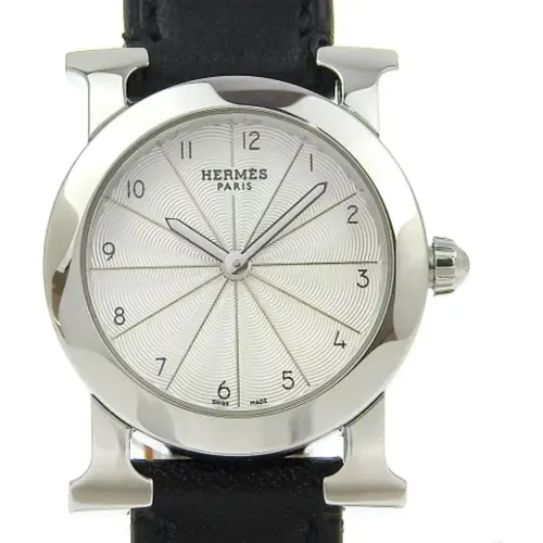 Pre-owned Rostfreier Stahl watches - Hermès Vintage - Modalova