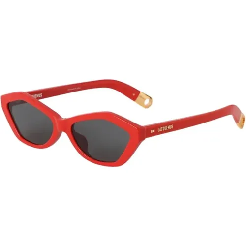 Beach Sunglasses Frame Grey Lenses , unisex, Sizes: 56 MM - Jacquemus - Modalova