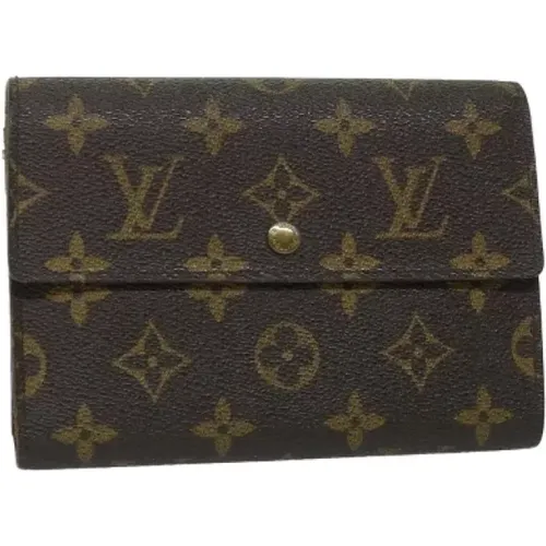 Pre-owned Coated canvas wallets , female, Sizes: ONE SIZE - Louis Vuitton Vintage - Modalova