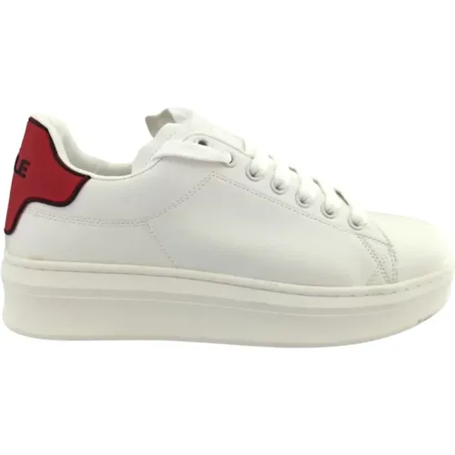 Eco-Friendly Patched Sneakers , male, Sizes: 8 UK, 7 UK, 10 UK, 11 UK - Gaëlle Paris - Modalova