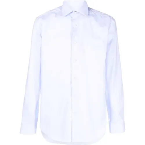 Italian Cotton Shirt , male, Sizes: M - Corneliani - Modalova