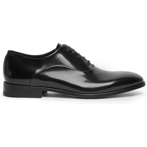 Handgefertigte schwarze flache Schuhe - Fabi - Modalova