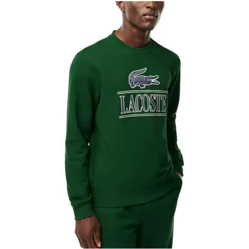 Unisex Sweatshirt with Iconic Design , male, Sizes: M, L, S, XL - Lacoste - Modalova