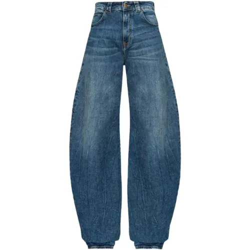 Jeans Denim , female, Sizes: W26 - pinko - Modalova