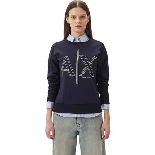 Sweatshirts,Crewneck Sweatshirt - Armani Exchange - Modalova