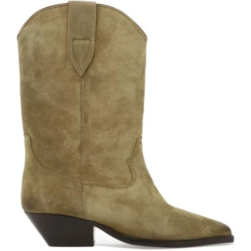 Leather Ankle Boots , female, Sizes: 4 UK - Isabel marant - Modalova