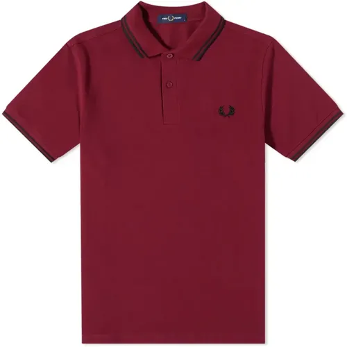 Classic Slim Fit Twin Tipped Polo Shirt , male, Sizes: XS - Fred Perry - Modalova
