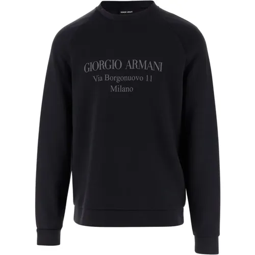 Sweatshirt , Herren, Größe: XL - Giorgio Armani - Modalova