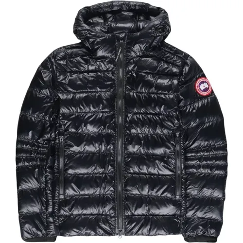 Packable Down-filled Hooded Coat , male, Sizes: M, L - Canada Goose - Modalova