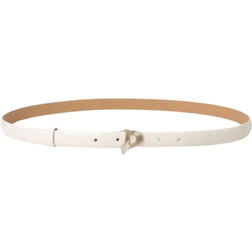 Leather Belt , female, Sizes: 75 CM - Dondup - Modalova