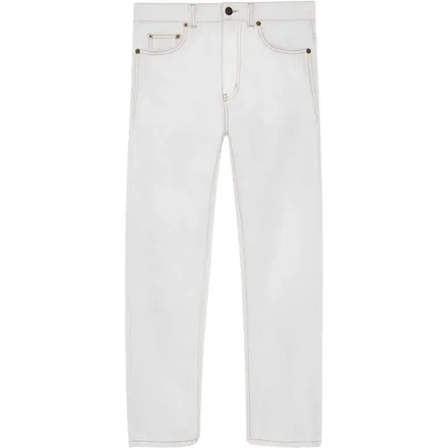Straight Denim Jeans , male, Sizes: W33 - Saint Laurent - Modalova