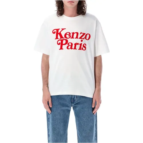 Men's Clothing T-Shirts & Polos Off Ss24 , male, Sizes: L, S, M - Kenzo - Modalova
